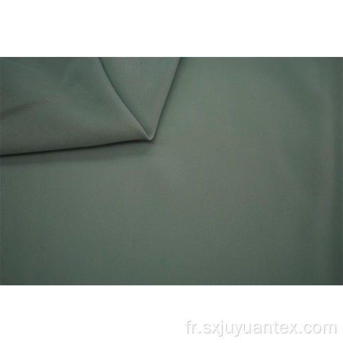 100% polyester crêpe 75D tissu teint solide